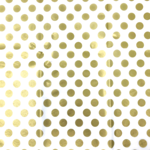 Gold Dots Tissue Paper
