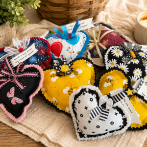 Pocket Hugs – Handmade Fabric Hearts