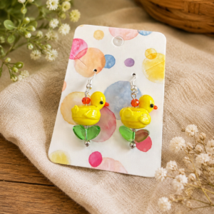Duckling Dangle Earrings
