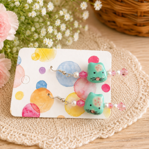 Whisker Wishes Cat Earrings