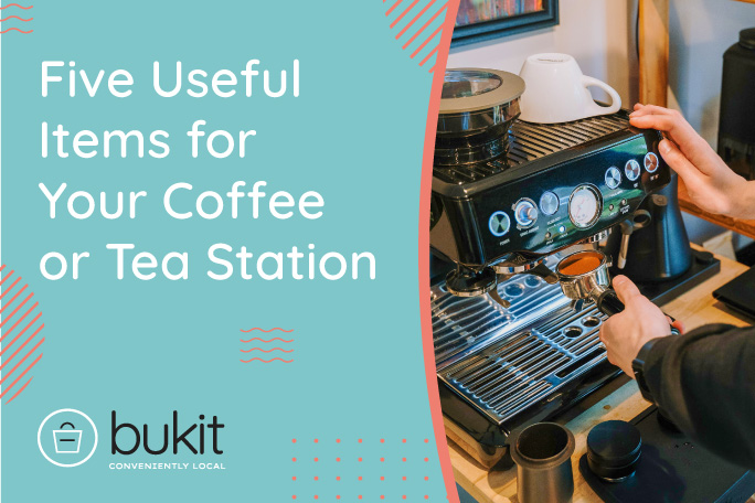 Five Useful Items for Your Coffee or Tea Station