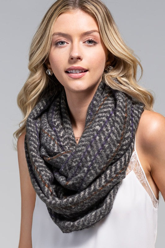 Herringbone Infinity Scarf bukit