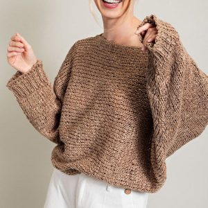 Loose Fit Knit Top