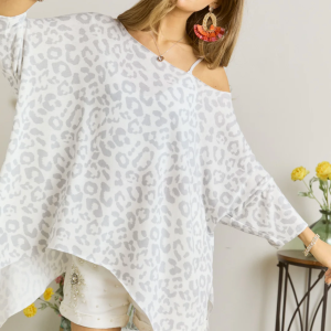 Animal Print Tunic