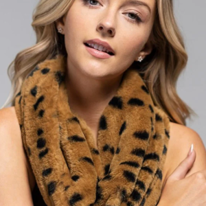 Faux Fur Tube Scarf