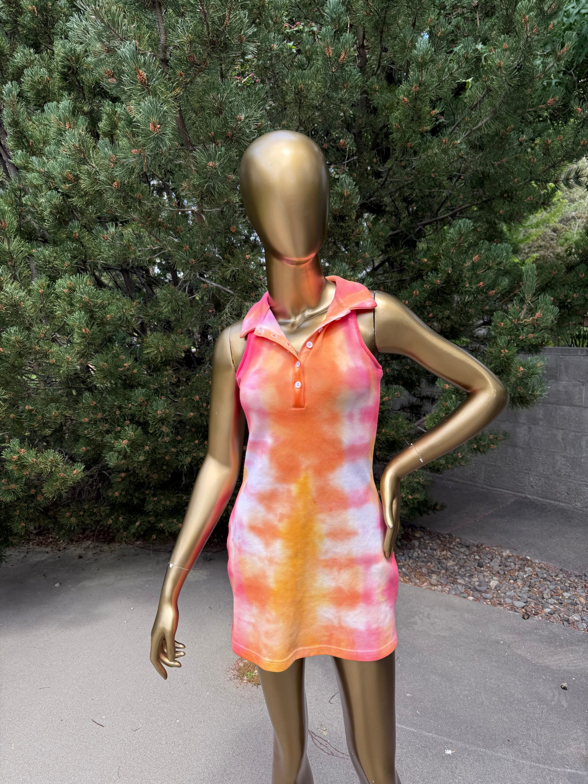 Tie-Dye Active Dress - Court to Club