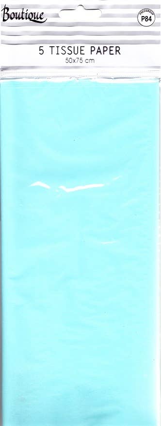 Light Blue Tissue Paper Boutique