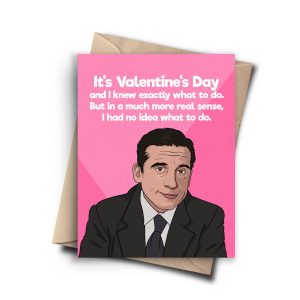 The Office Funny Valentines Day Card