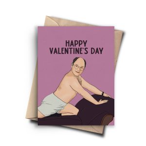 Seinfeld George Costanza Valentines Day Card
