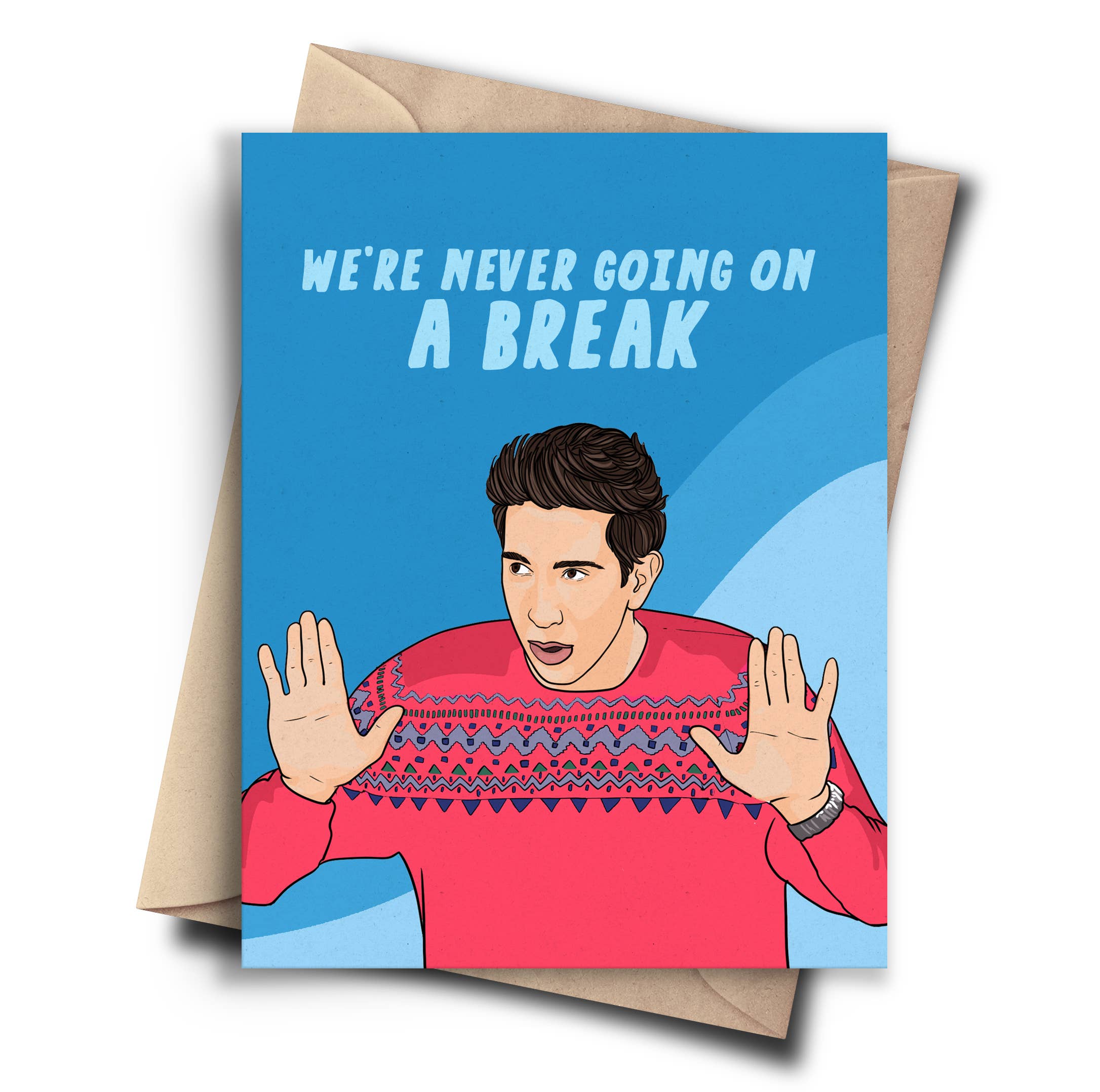 Pop Culture Valentines Card - Funny Friends Love Card