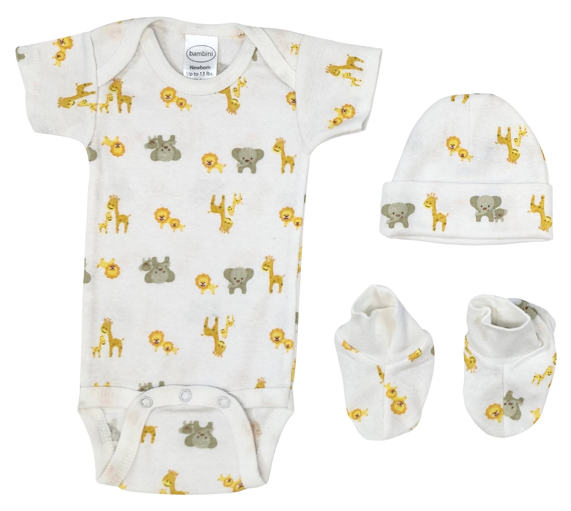 3 Piece Gift Set - Safari Print