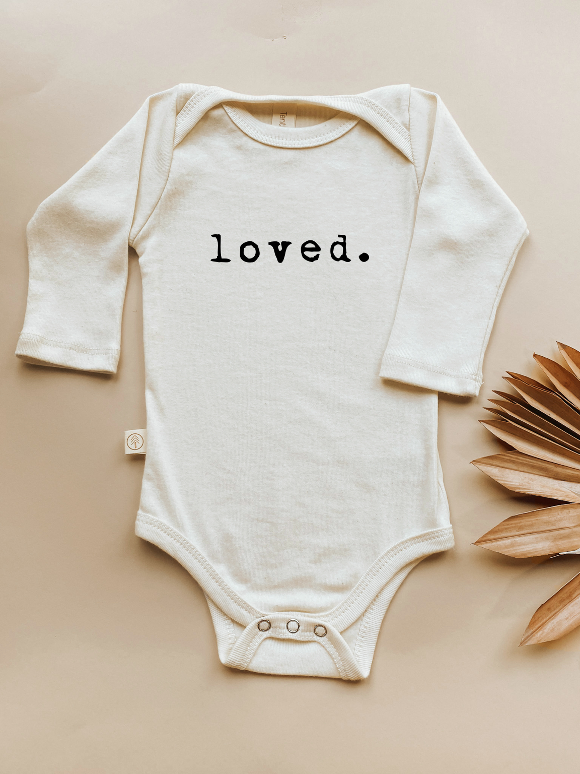 Organic Cotton Baby Bodysuit | Long Sleeve | Loved.