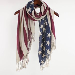 USA Flag Pashmina