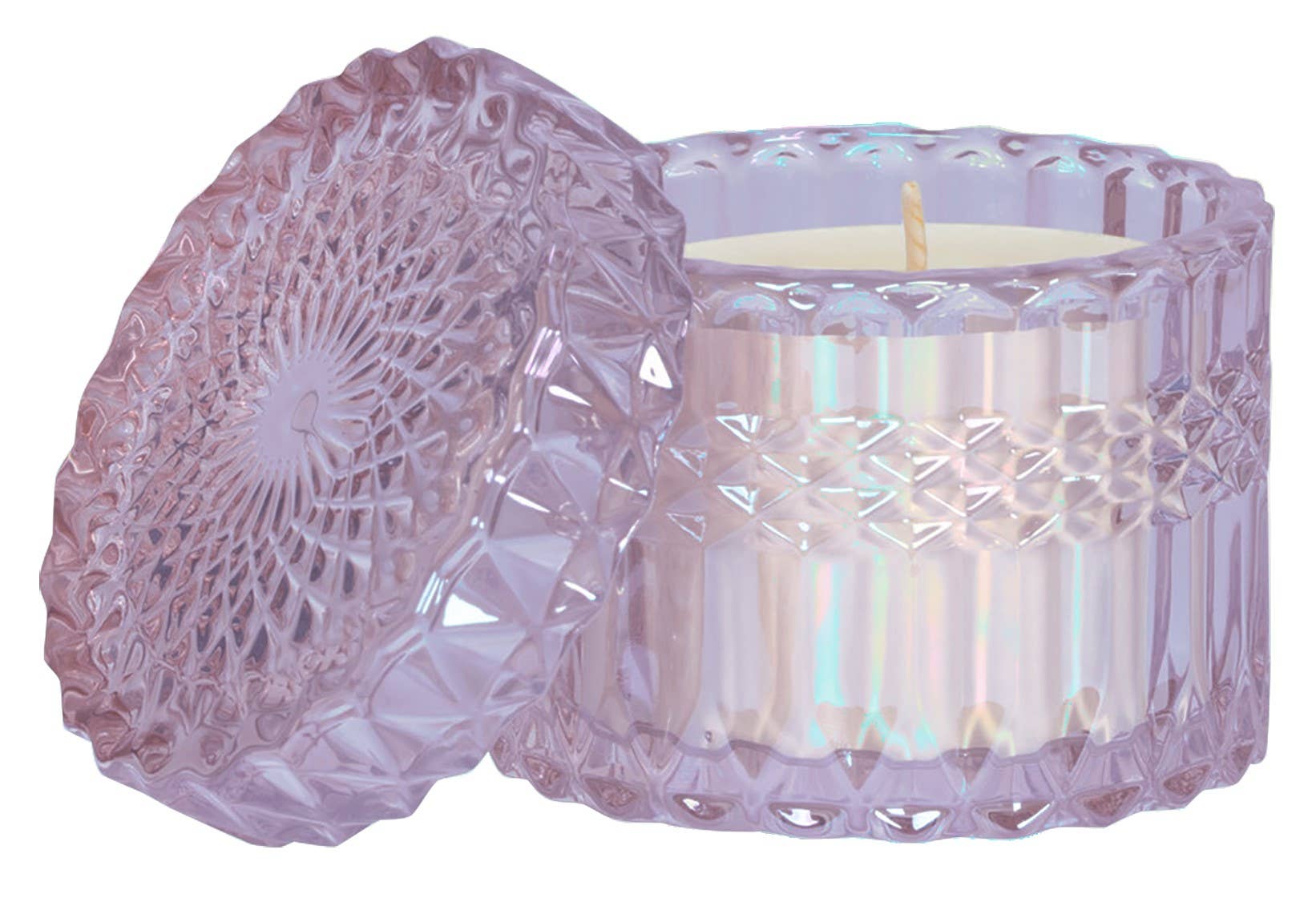Limited Edition Lavender Lotus 8oz Petite Shimmer Candle