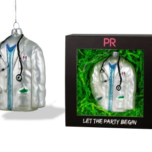 Party Rock | Doctors Glass Ornament