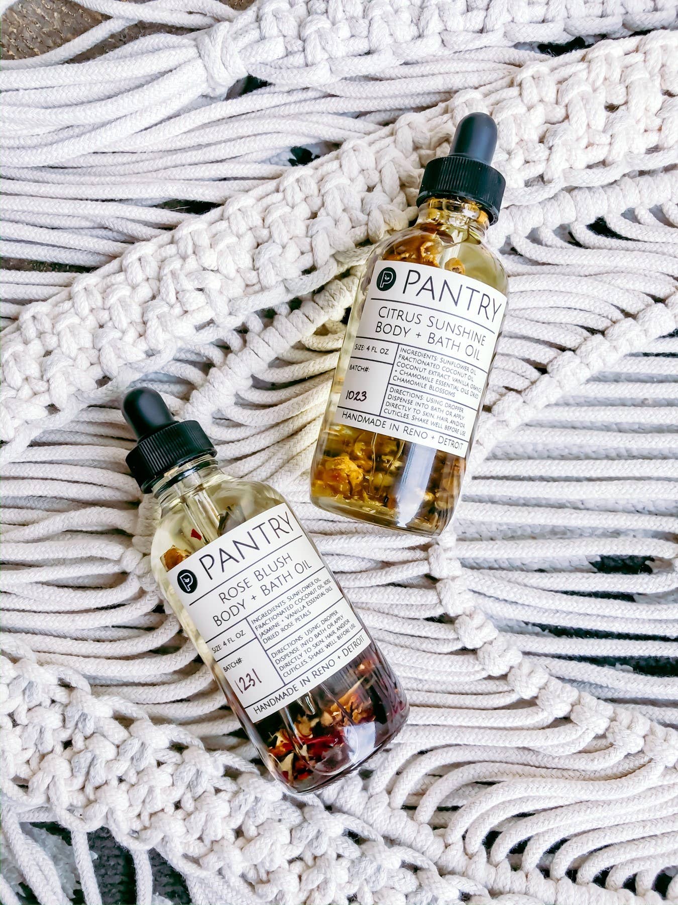 Body + Bath Oil - Hydrating Perfume Oil, Summer Skin Care