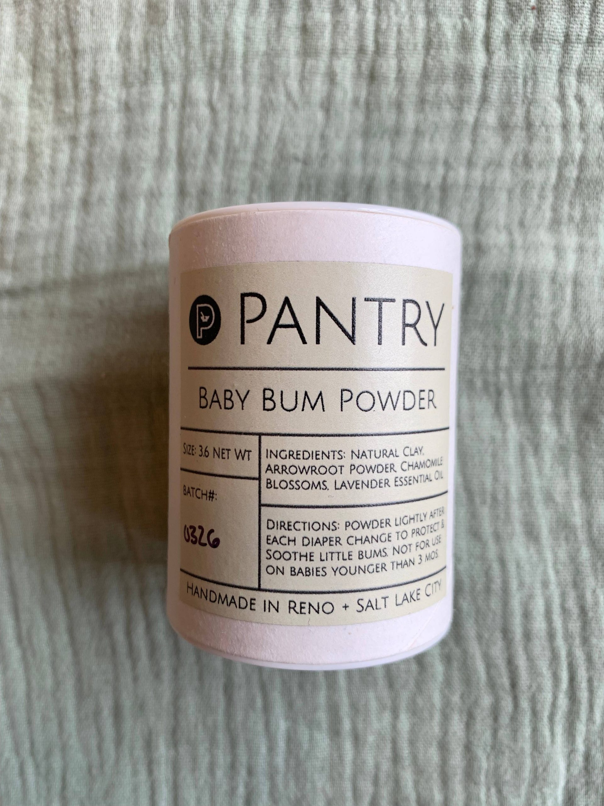 Baby Bum Powder -talc free baby dusting powder