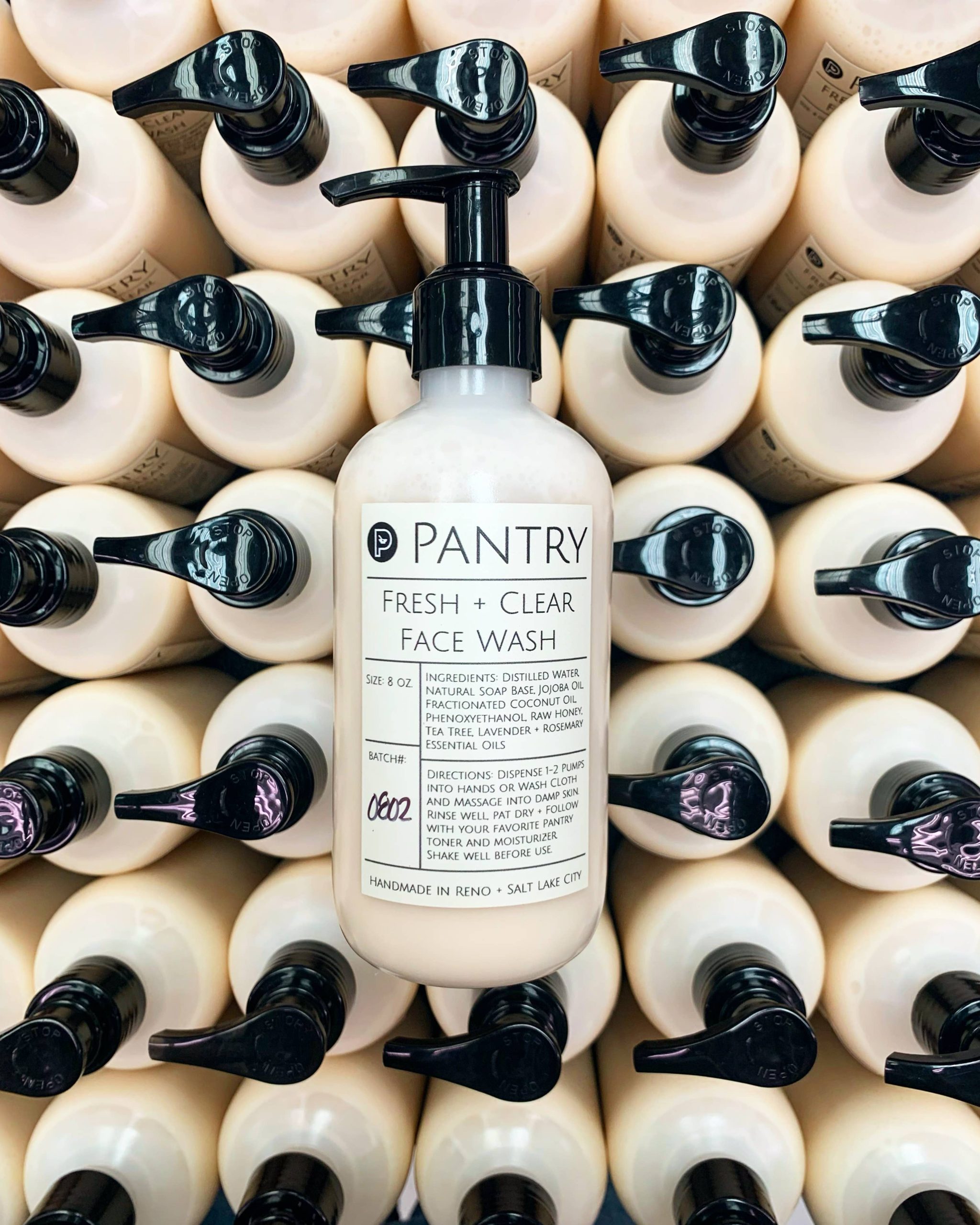 Fresh + Clear Face Wash: Honey Jojoba Cleanser- free tester