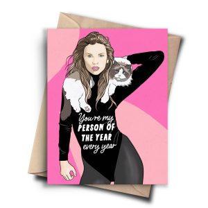 Person of the Year Taylor Swift Valentine / Friendship Card