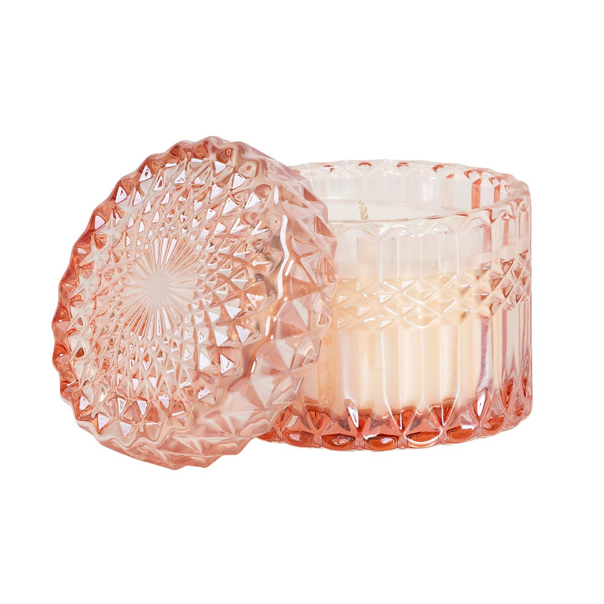 Rose Vanille 8oz Petite Shimmer Candle 8oz