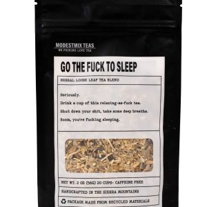 Go the F*ck to Sleep: herbal loose leaf tea blend