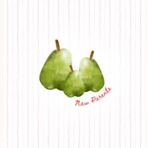 New Pear Parents Greeting Card