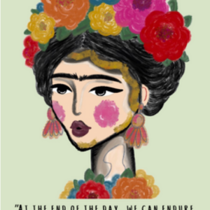 Frida Kahlo Greeting Card