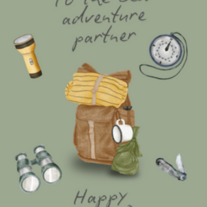 Adventure Partner Greeting Card