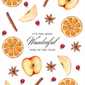 Most Wonderful Time of the Year Greeting Card