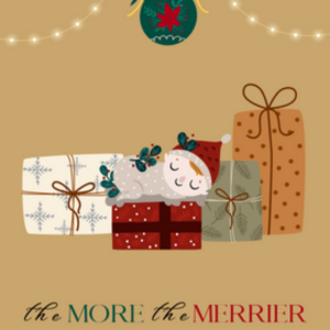 The More the Merrier Greeting Card