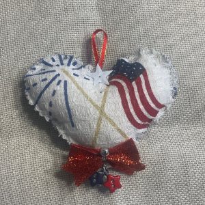 Fourth of July Heart