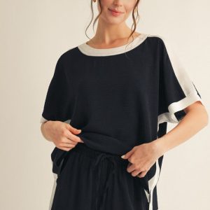 Solid Striped Top