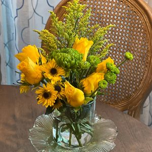 July Flowers Yellow Medium