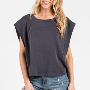 Boxy Jersey Top