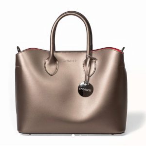 Moda Endrizzi Jessica Mae Tote Bag - Metallic Bronze