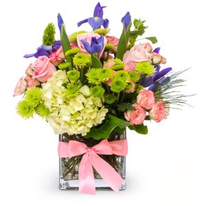 Pink & Green Arrangement