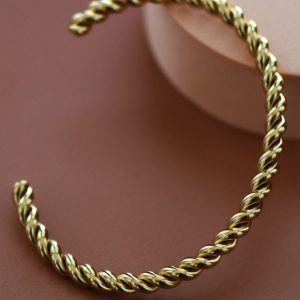 Braided Metal Cuff