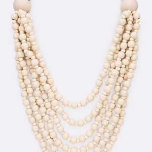 Wooden Bead Necklace