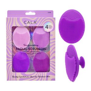 Lavender 4pc Invigorating Facial Scrubbers
