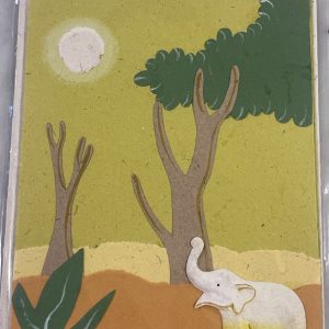 3D Elephant Card