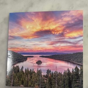 Lake Tahoe Sunset Card
