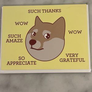 Such Thanks Card
