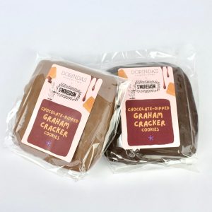Chocolate Dipped Graham Cracker Cookies