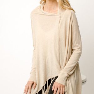 Fringed Cardigan