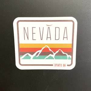 Nevada Mountain Magnet