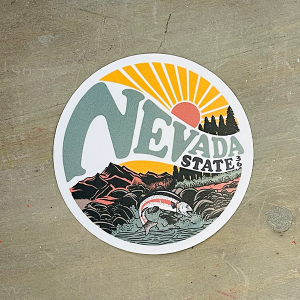 Trout Stamp Sticker
