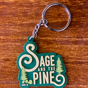 Sage & Pine Keychain