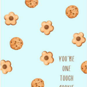 Tough Cookie Greeting Card