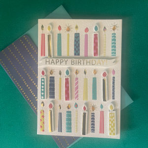 Birthday Candles Greeting Card