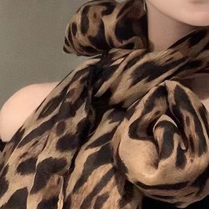 Leopard Scarf
